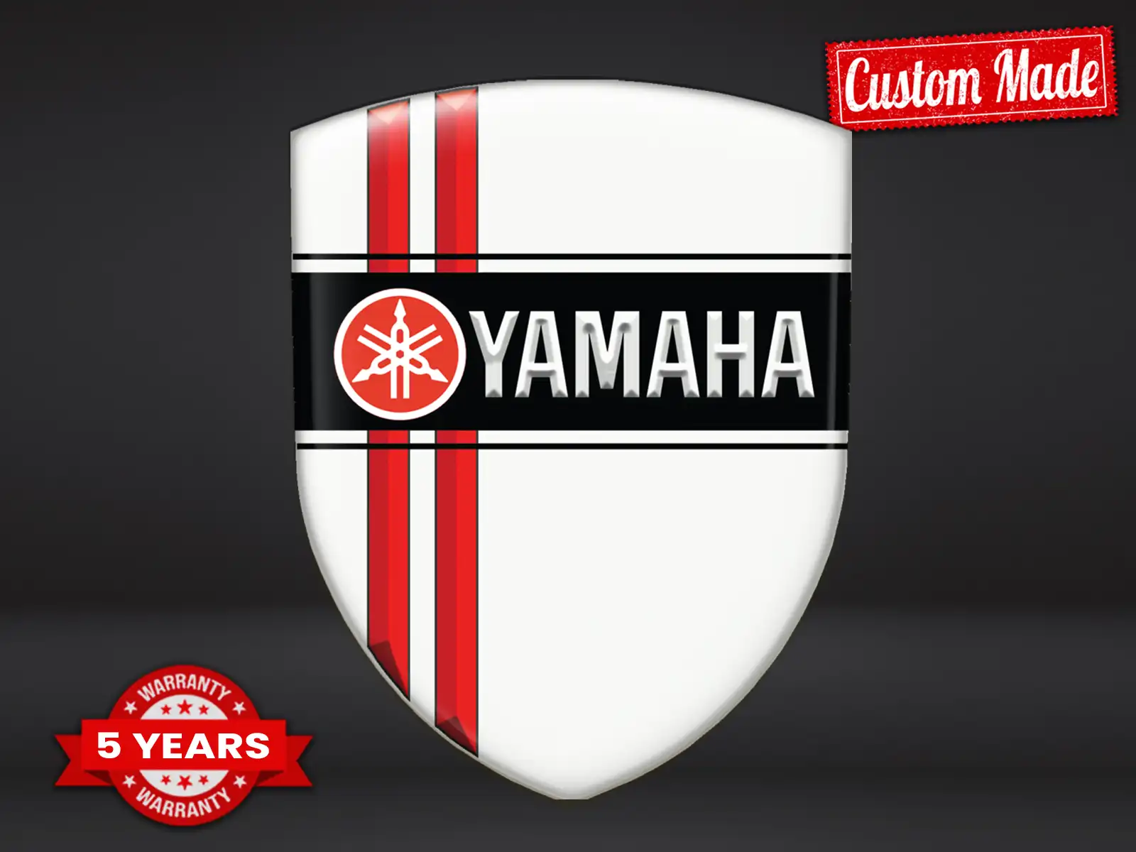 Yamaha Personalisierte Firmen Aufkleber Pro Max Haltbar Stil